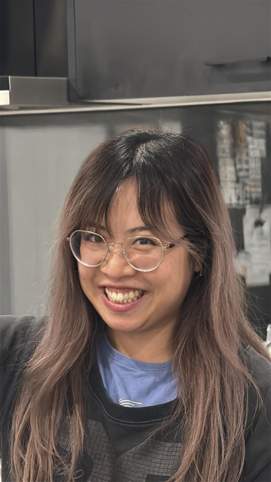 Anna Pham smiling warmly